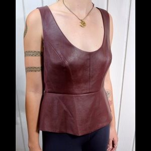 Cladiana BCBG Peplum top